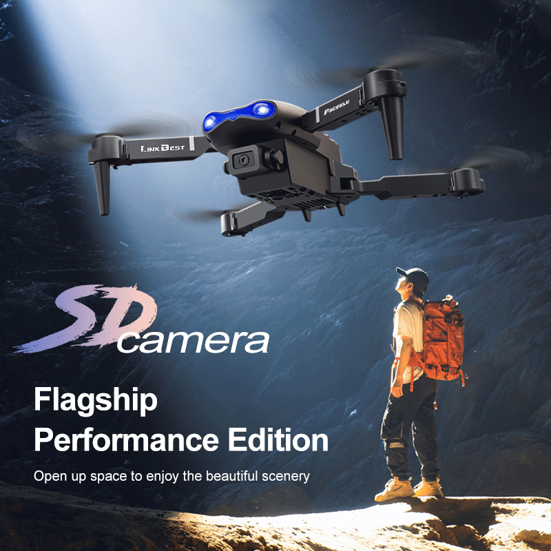 Drone Rc E99 - โดรน E99 Pro Mini RC แบบพับได้