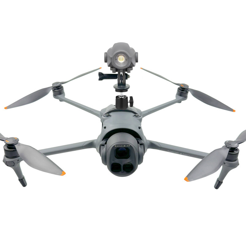 Drone Dji Rc Pro - ไฟฉายค้นหาสำหรับการบิน 1 ชุด ไฟเตือน SOS พร้อมฐานยึดสำหรับ