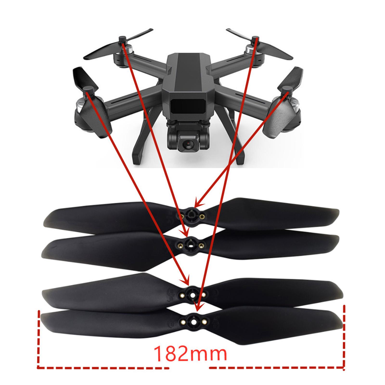 Drone Mjx Rc - ใบพัดควอดคอปเตอร์ RC อะไหล่ใบพัด ประกอบง่าย อะไหล่โดรน FPV