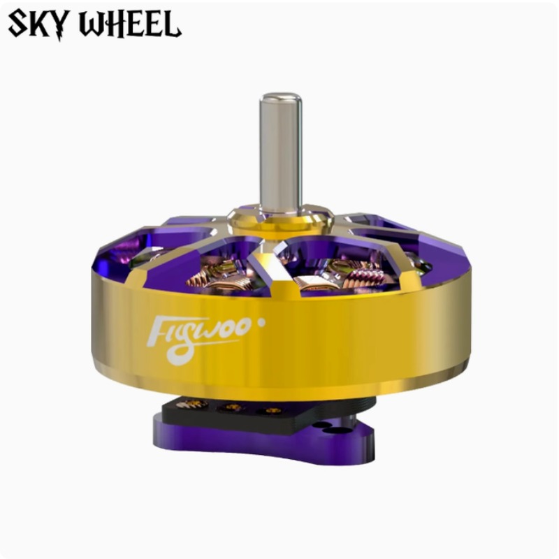 Drone Rc Y Series - FLYWOO ROBO มอเตอร์ 1-2S สีม่วงทอง Halo