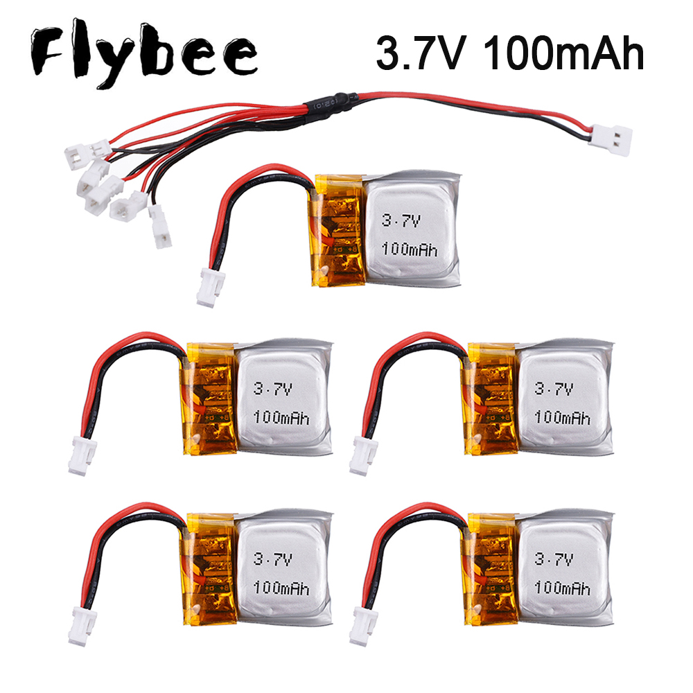 Drone Fq777 Rc Quadcopter - 3.7 v 100 mah แบตเตอรี่ Lipo