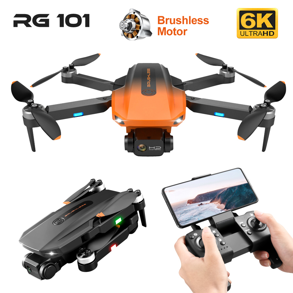 Drone Vs Rc Helicopter - RG101 ใหม่ GPS Drone Profesional 4K