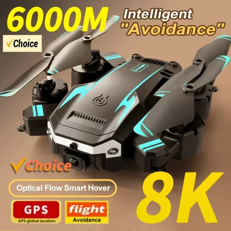 Drone Rc Fpv Pro - โดรน G6 pro พร้อมกล้องคู่ 8K 5G