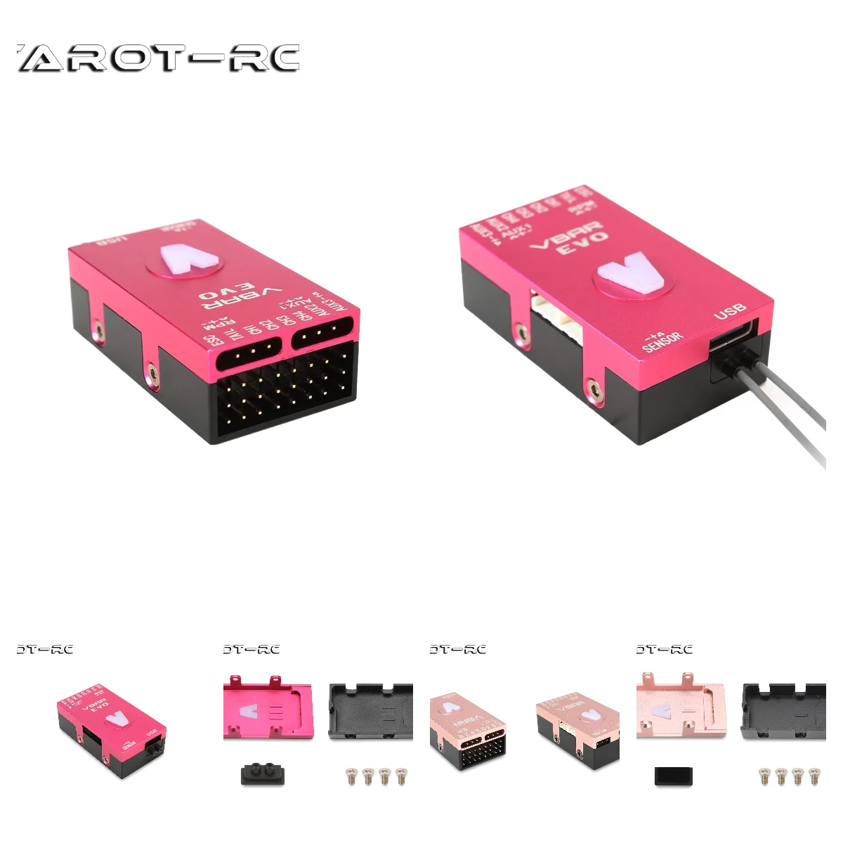 Drone Rc Link - Tarot กรณีโลหะสําหรับ VBar EVO 3 แกน
