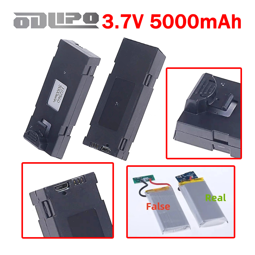Drone Rc E99 - แบตเตอรี่โดรน RC รุ่นใหม่ 3.7V 5000mah สำหรับ