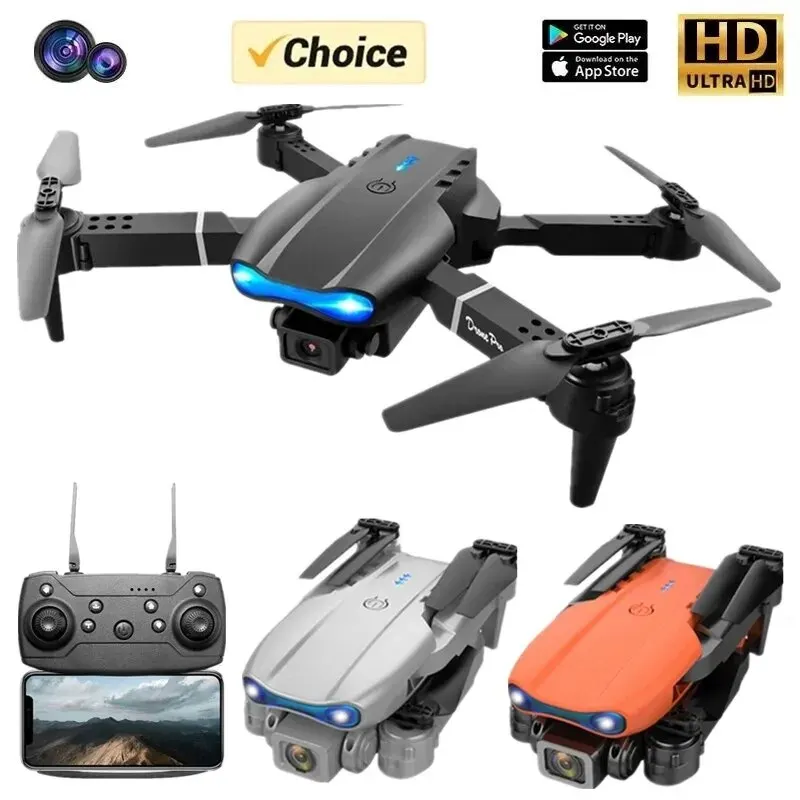 Drone Rc E99 - Professional Mini Drone E99 HD 4Kกล้องWIFI