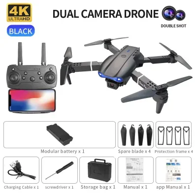 โดรน E99 K3 Pro 4K พับได้ กล้อ - Drone Rc E99 บทวิจารณ์และราคา