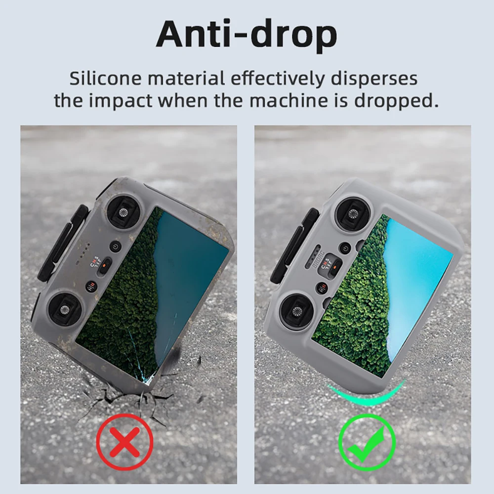เคสซิลิโคน BRDRC สำหรับโดรน DJ - Drone Dji Rc Pro 2 บทวิจารณ์และราคา