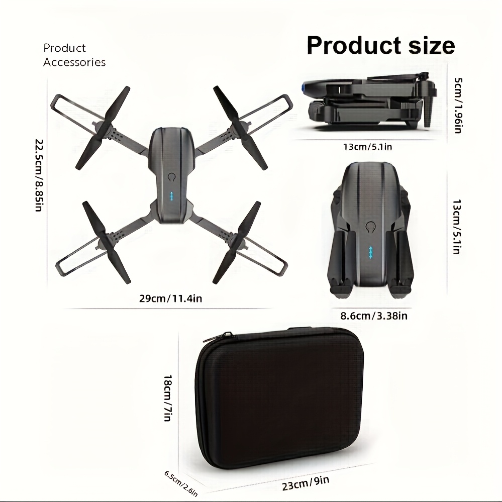โดรน RC แบบพับได้ E99 พร้อมกล้ - Drone Rc E99 บทวิจารณ์และราคา