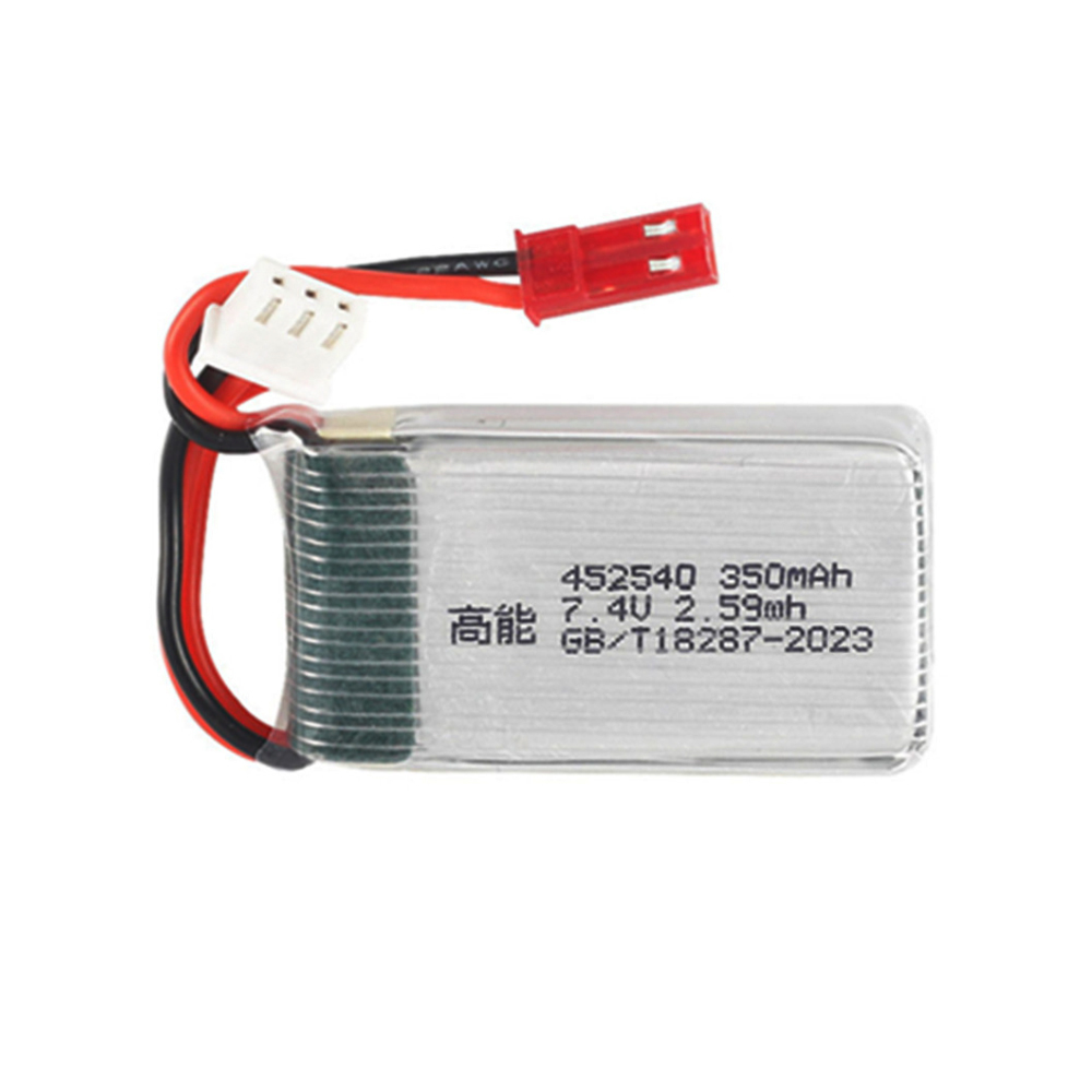 2S 7.4V 350mAh แบตเตอรี่ Lipo  - Drone Mjx Rc บทวิจารณ์และราคา