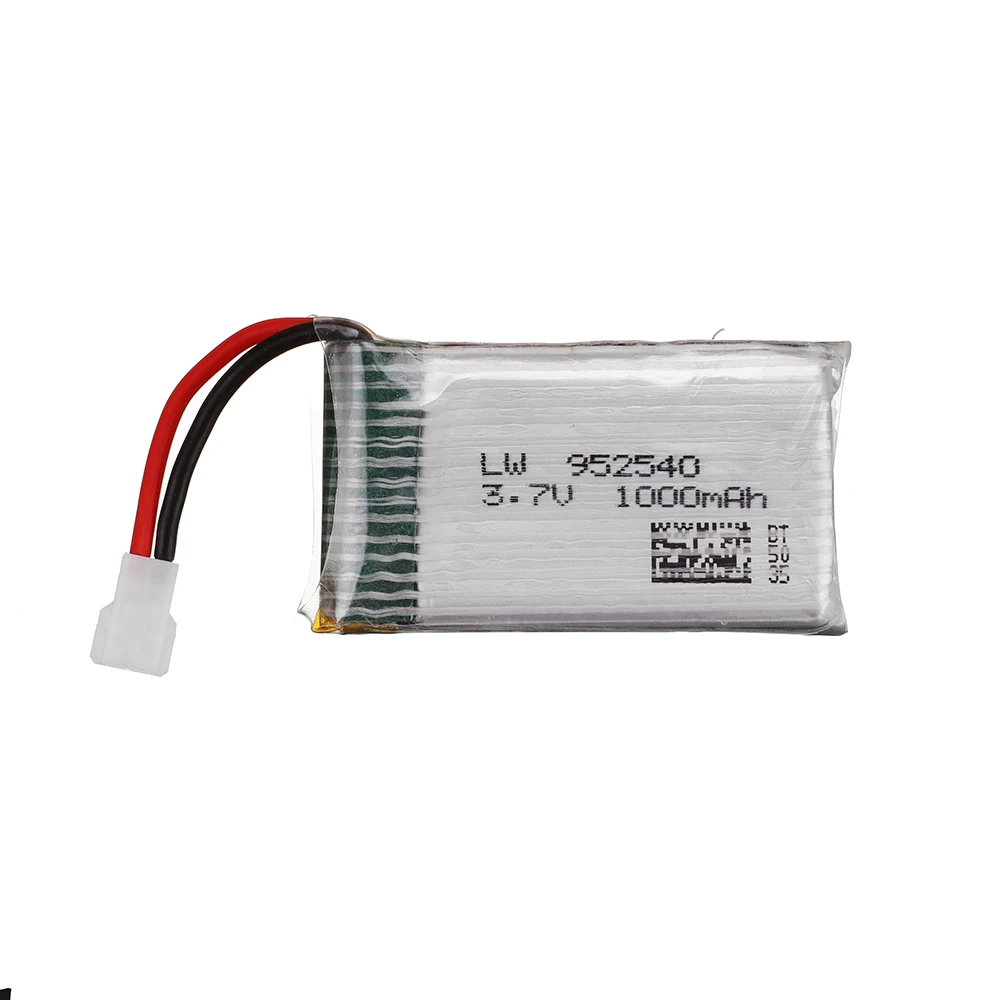 แบตเตอรี่ลิโพ 3.7V 1000mAh 25C - Drone Mjx Rc บทวิจารณ์และราคา