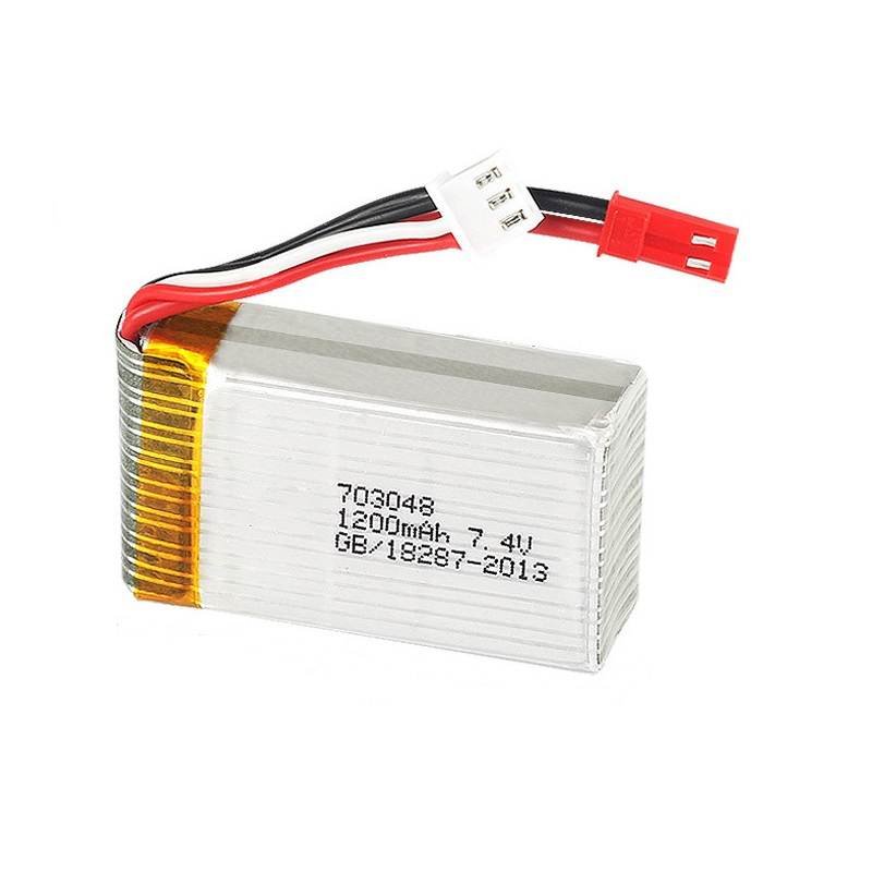 แบตเตอรี่ลิโป 2S 7.4V 1200mAh  - Drone Mjx Rc บทวิจารณ์และราคา