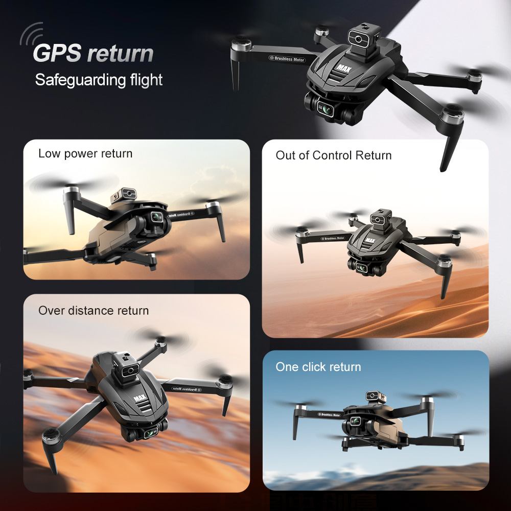 V168 PRO Max GPS Drone 8K Prof - Drone Rc Fpv Pro บทวิจารณ์และราคา