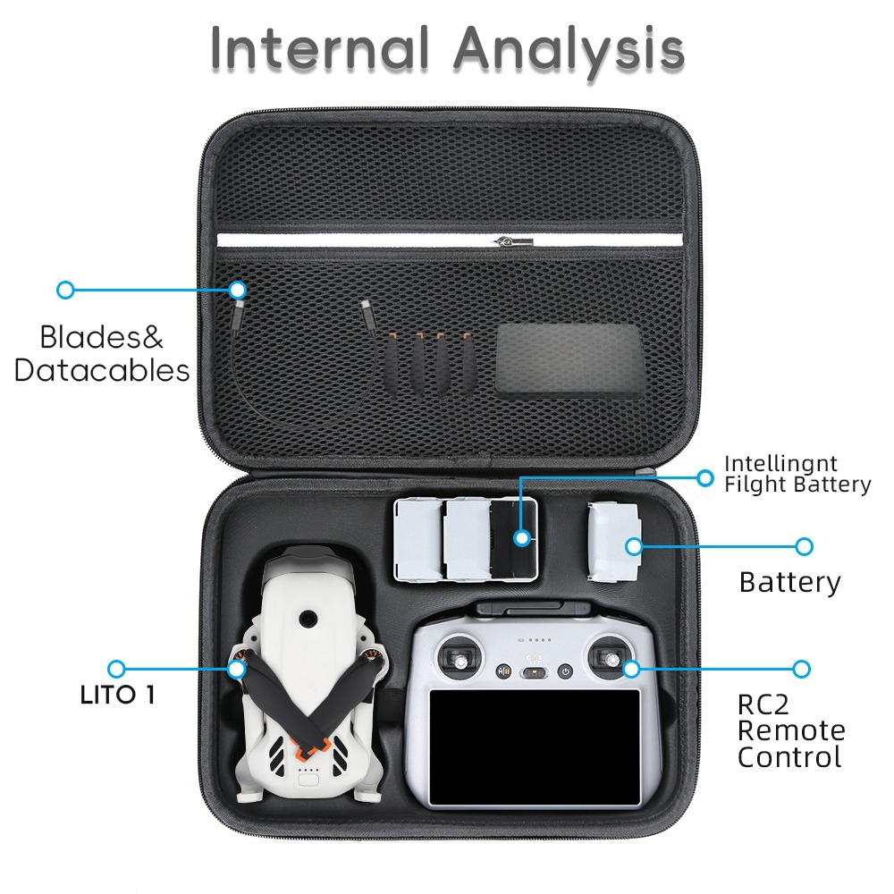 กระเป๋าพกพาสำหรับ DJI Lito 1/L - Drone X1 Rc บทวิจารณ์และราคา