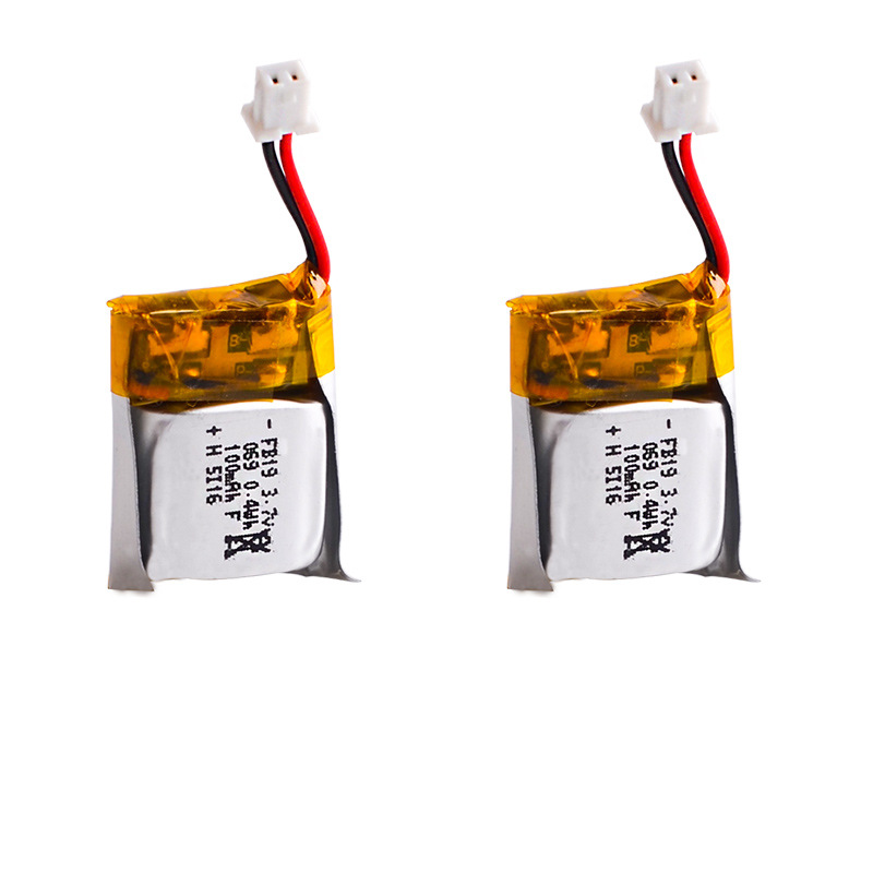 แบตเตอรี่ลิโพ 3.7V 100mAh สำหร - Drone Fq777 Rc Quadcopter บทวิจารณ์และราคา