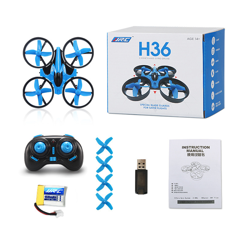 JJRC H36 มินิโดรน RC โหมดพลิก  - Drone Vs Rc Helicopter บทวิจารณ์และราคา
