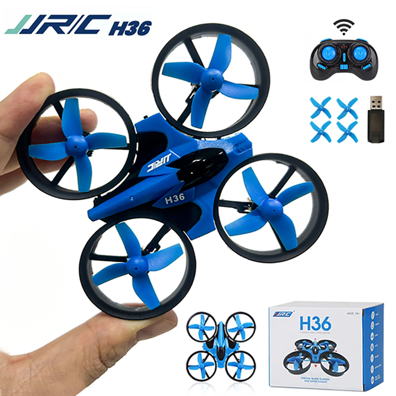 JJRC H36 มินิโดรน RC โหมดพลิก  - Drone Vs Rc Helicopter บทวิจารณ์และราคา