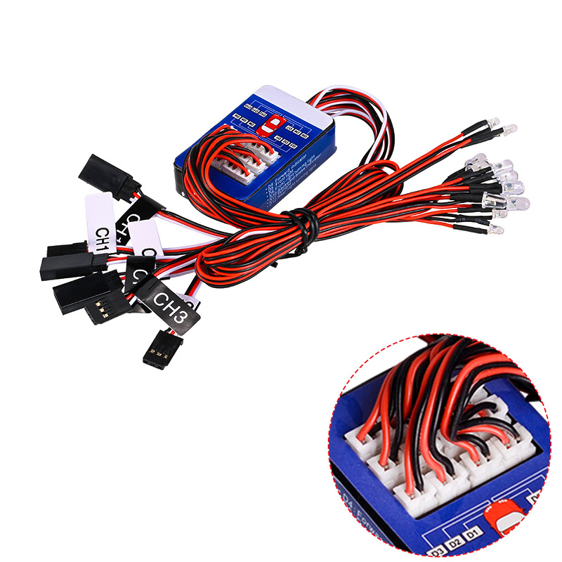 ชุดไฟ LED RC 12 ดวง ระบบไฟจำลอ - Rc Car Body Shell บทวิจารณ์และราคา