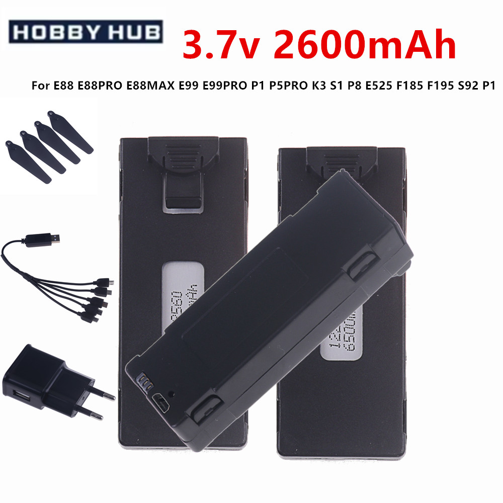 แบตเตอรี่โดรน E88 ของแท้ สำหรั - Drone Rc S1S Max บทวิจารณ์และราคา