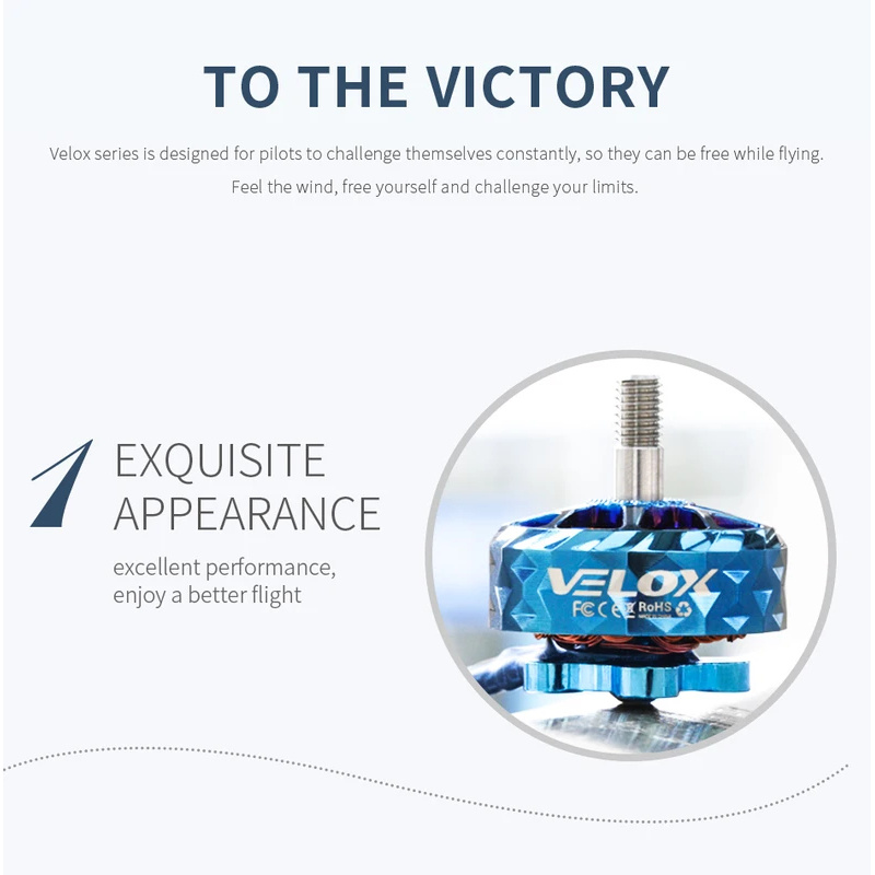 มอเตอร์ T-motor VELOX SERIES V - Drone Rc Y Series บทวิจารณ์และราคา
