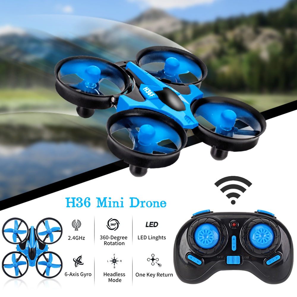 JJRC H36 มินิโดรนบังคับวิทยุ 4 - Drone Vs Rc Helicopter บทวิจารณ์และราคา