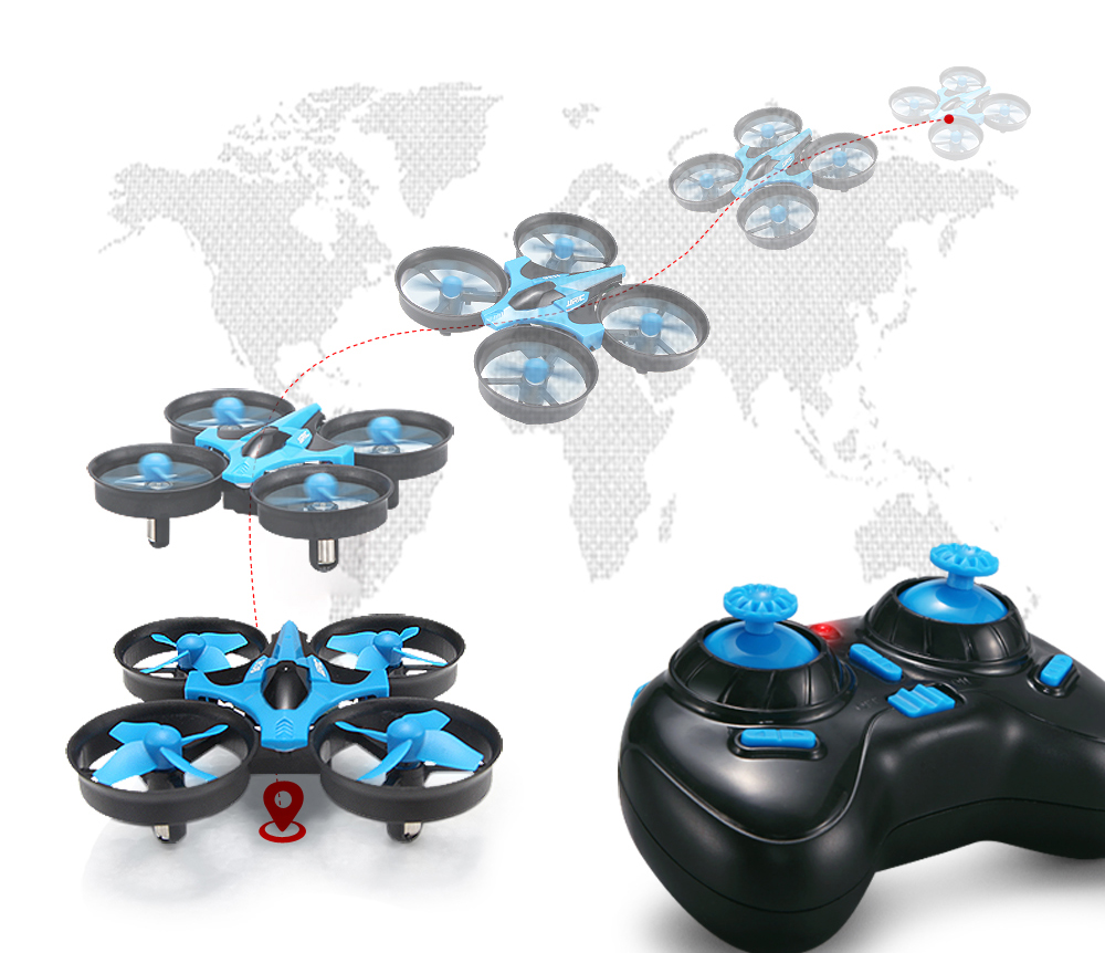 JJRC H36 มินิโดรนบังคับวิทยุ 4 - Drone Vs Rc Helicopter บทวิจารณ์และราคา