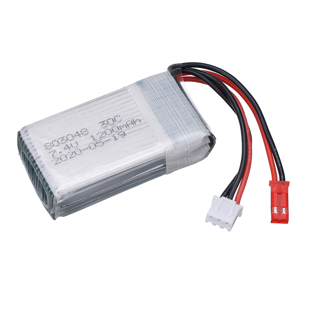 7.4V 1200mAh แบตเตอรี่สําหรับ  - Drone Mjx Rc บทวิจารณ์และราคา