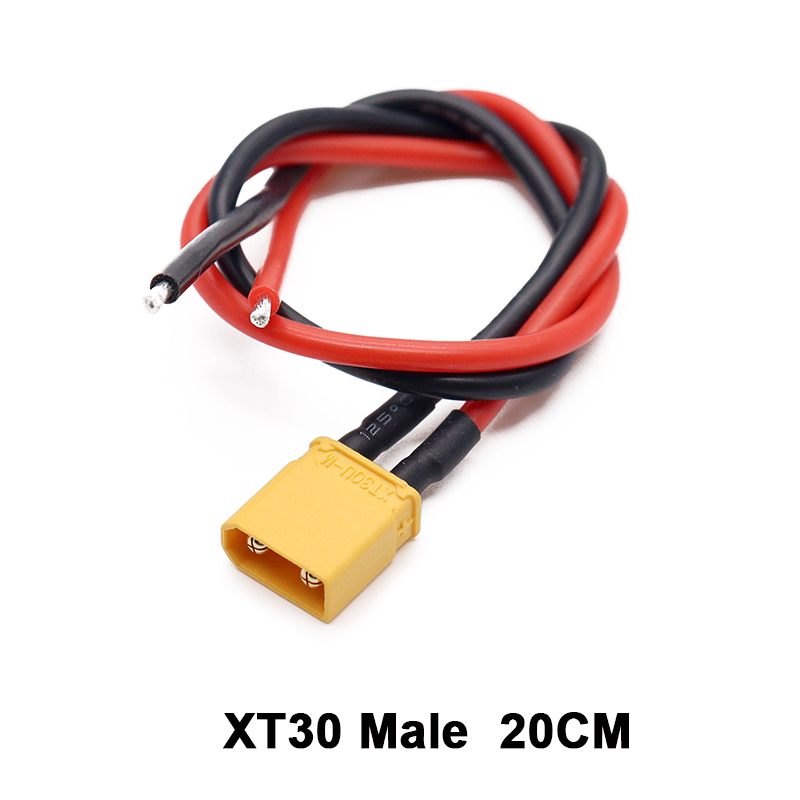 ปลั๊ก XT30 แบบ Pigtail ตัวผู้แ - Drone Rc Link บทวิจารณ์และราคา