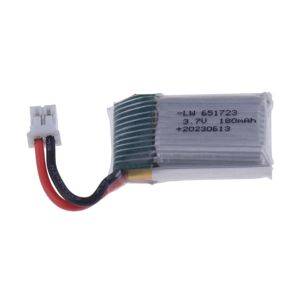 3.7V 180mAh 651723 แบตเตอรี่ลิ - Drone Vs Rc Helicopter บทวิจารณ์และราคา